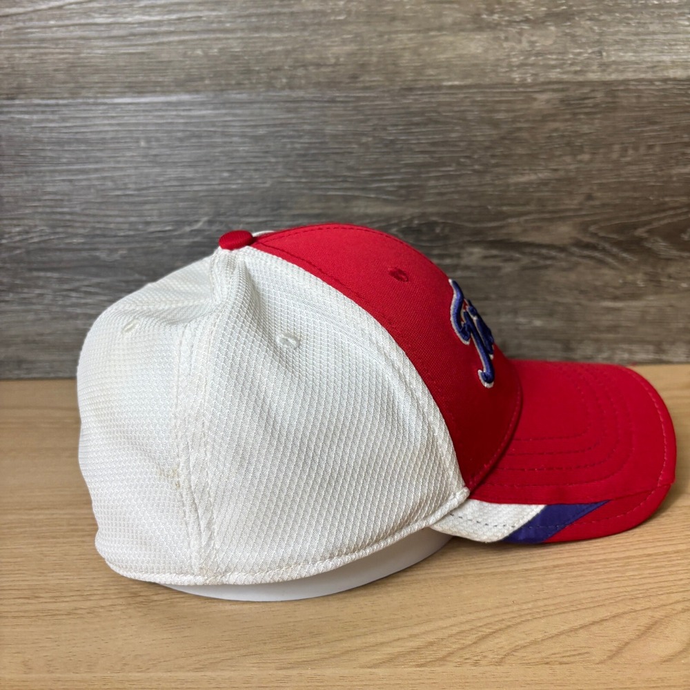 Titleist Hat Cap Fitted S/M Red Golf Golfing Script Breathable - Picture 8 of 11